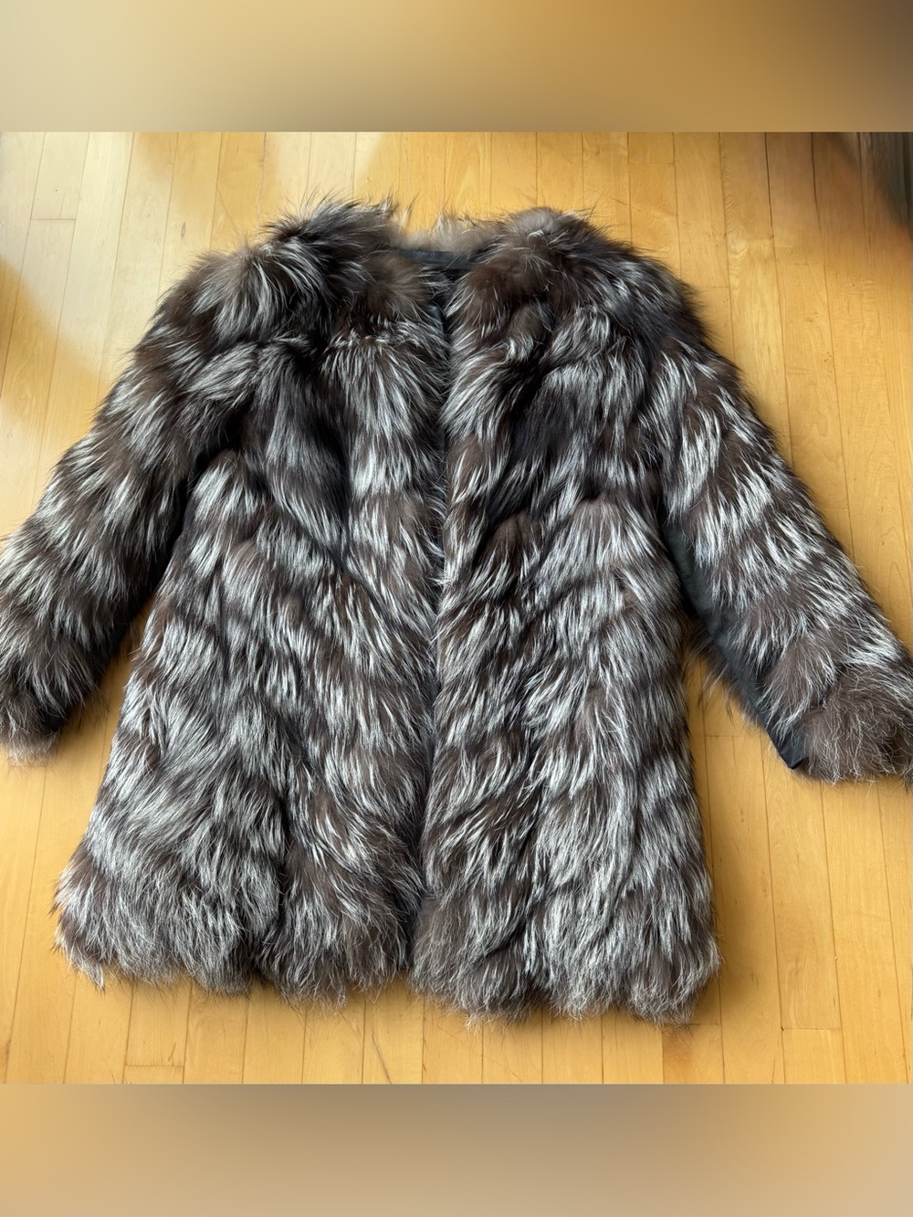 Silver Fox Fur Jacket